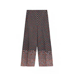 pantaloni imprimeu zara