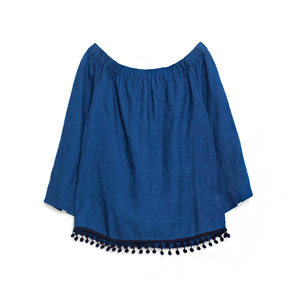 top in zara