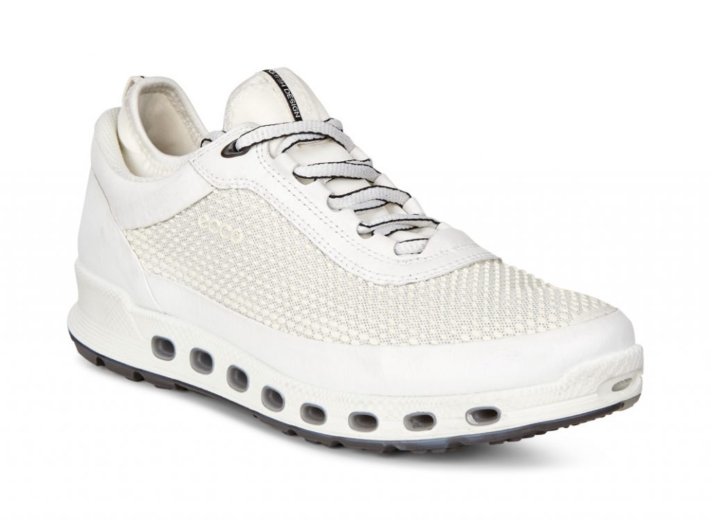 Pantofi sport-casual dama ECCO Cool 2.0 cu textil (Albi)_729.90lei