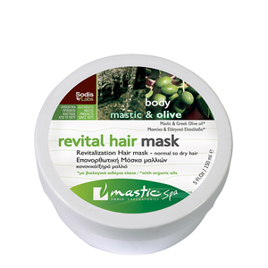 Masca de par revitalizanta Mastic & olive