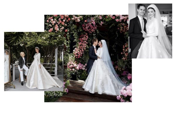 rochie de mireasa Miranda Kerr