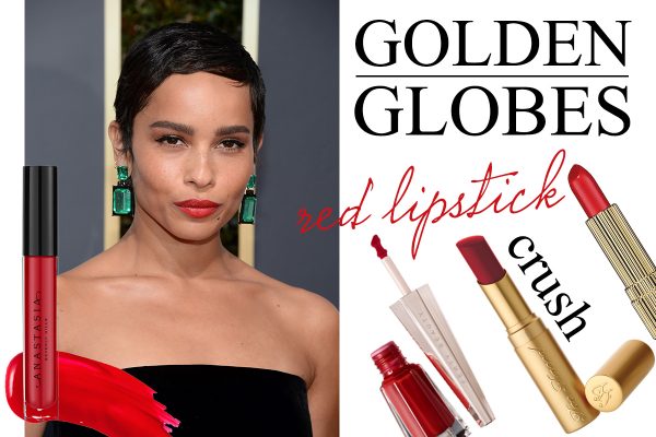 golden globes red lips