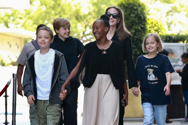 angelia jolie si copiii