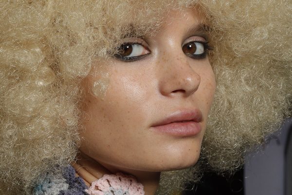 Junko Shimada backstage at Paris Fashion Week
