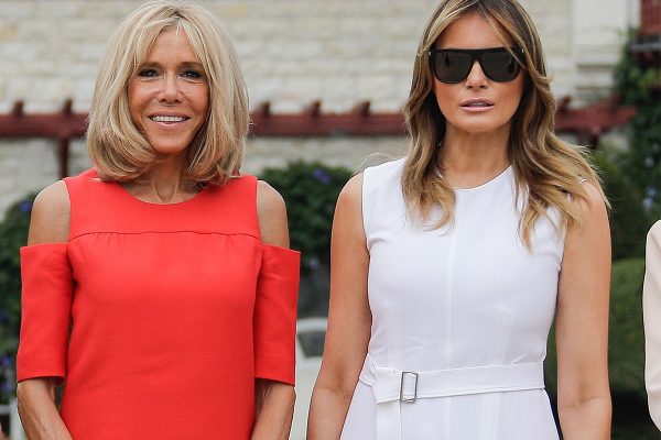 brigitte macron melania trump
