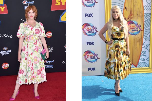 christina hendricks tori spelling