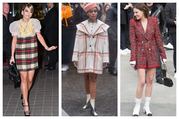 Item of the week- Tartan&Tweed în ținutele celebrităților