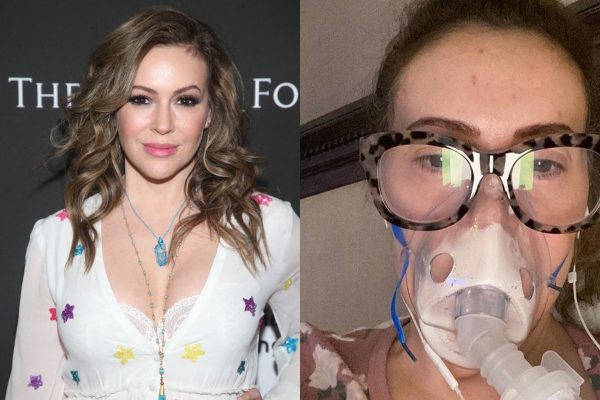 alyssa milano covid-19