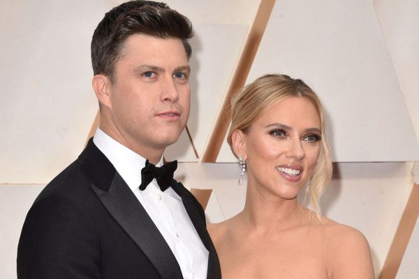 Scarlett Johansson Colin Jost