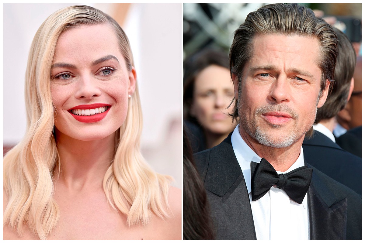 margot robbie brad pitt