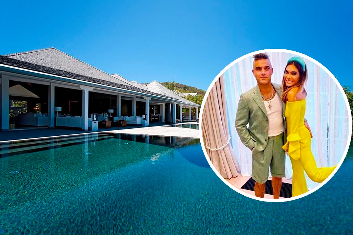 robbie williams st barts