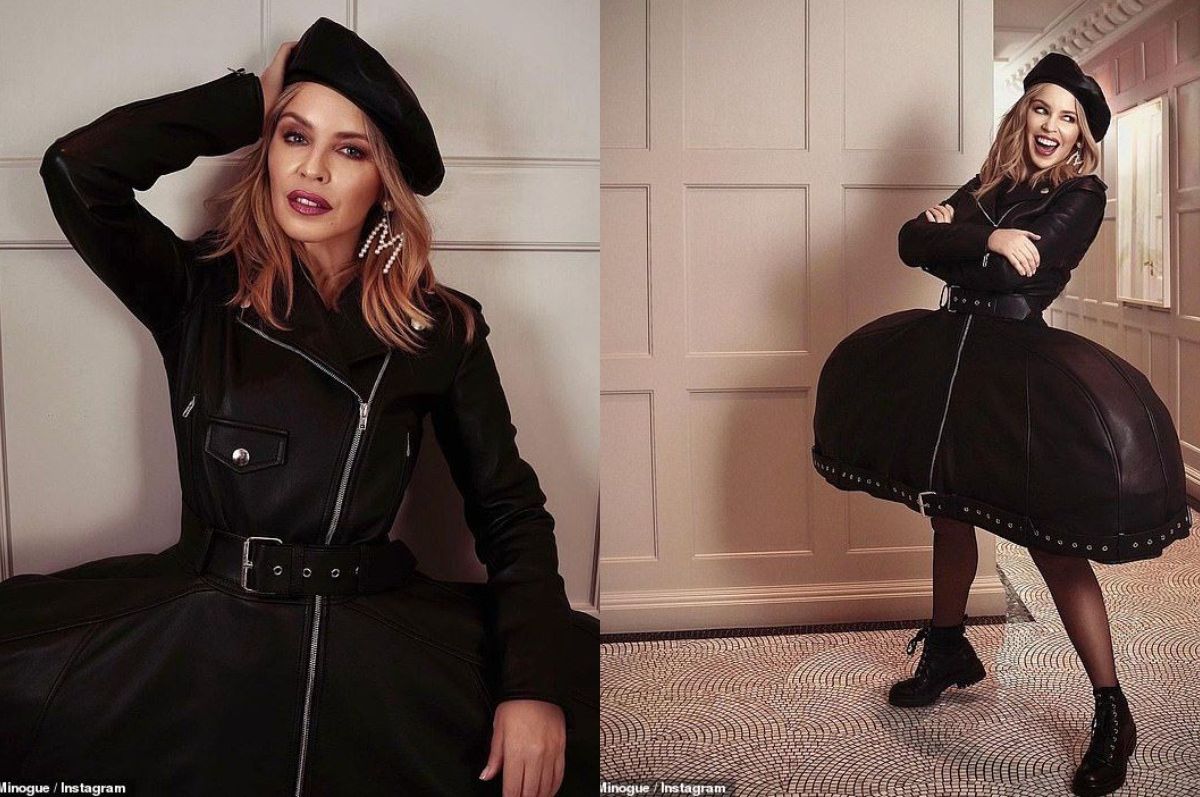 kylie minogue moschino