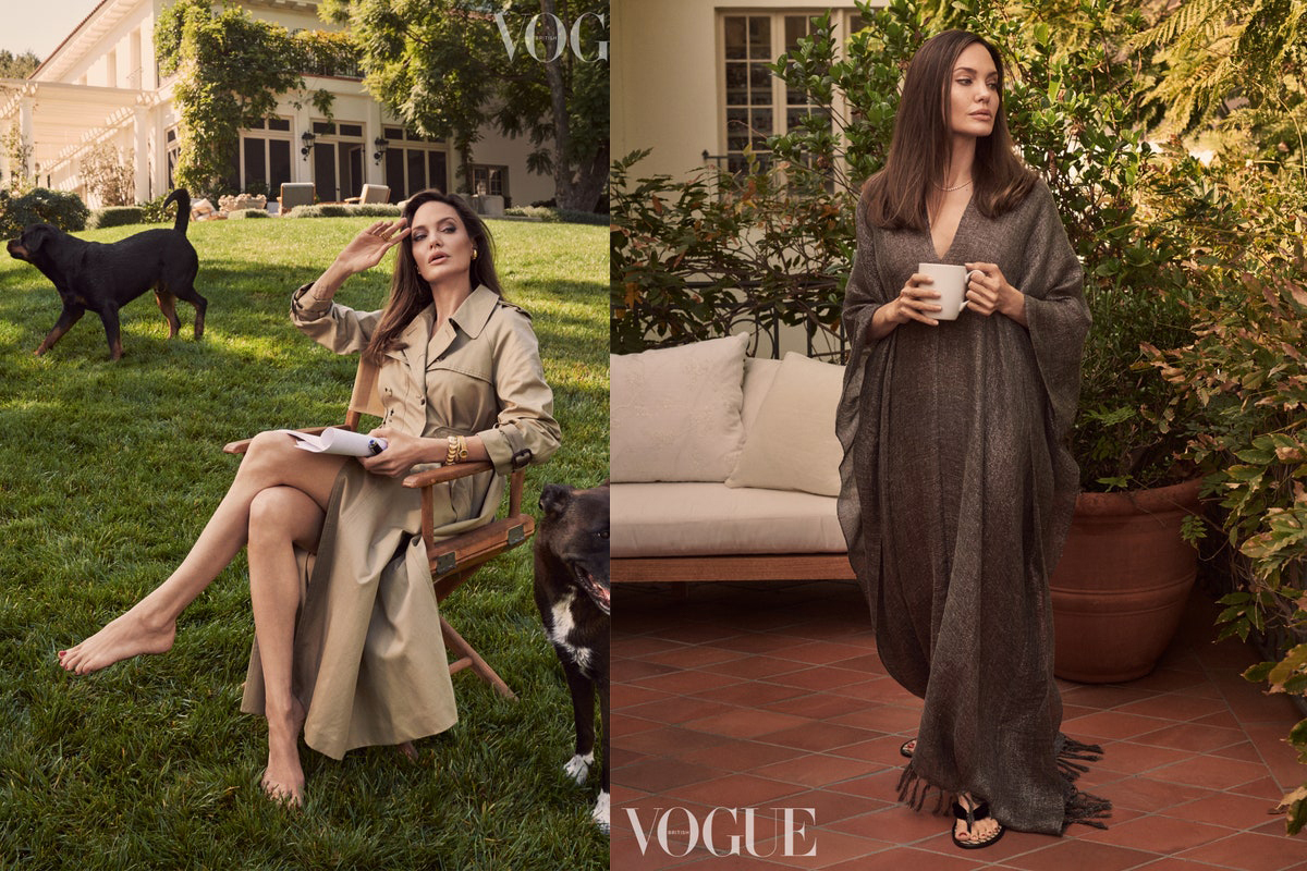 angelina jolie vogue