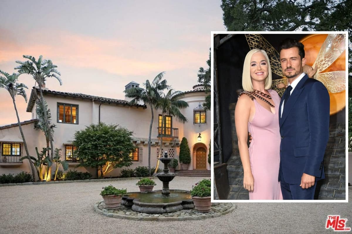 katy perry orlando bloom casa montecito