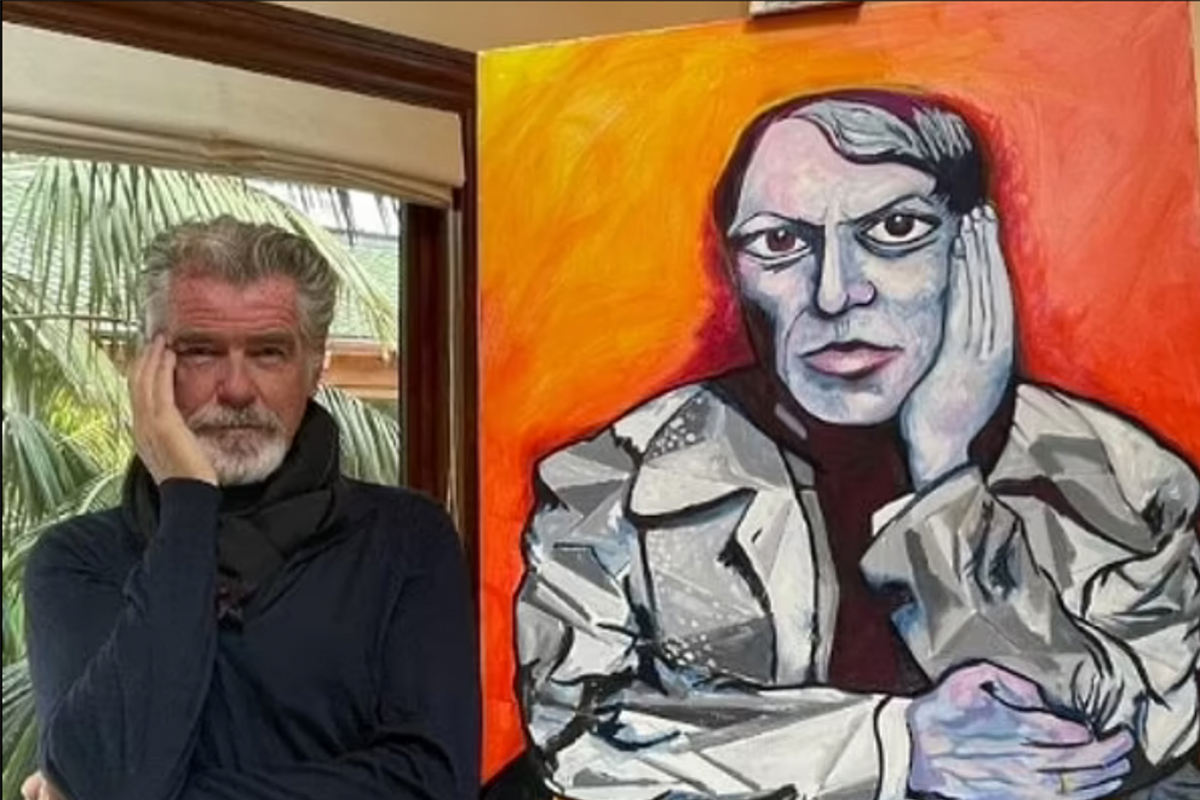 pierce brosnan pictor