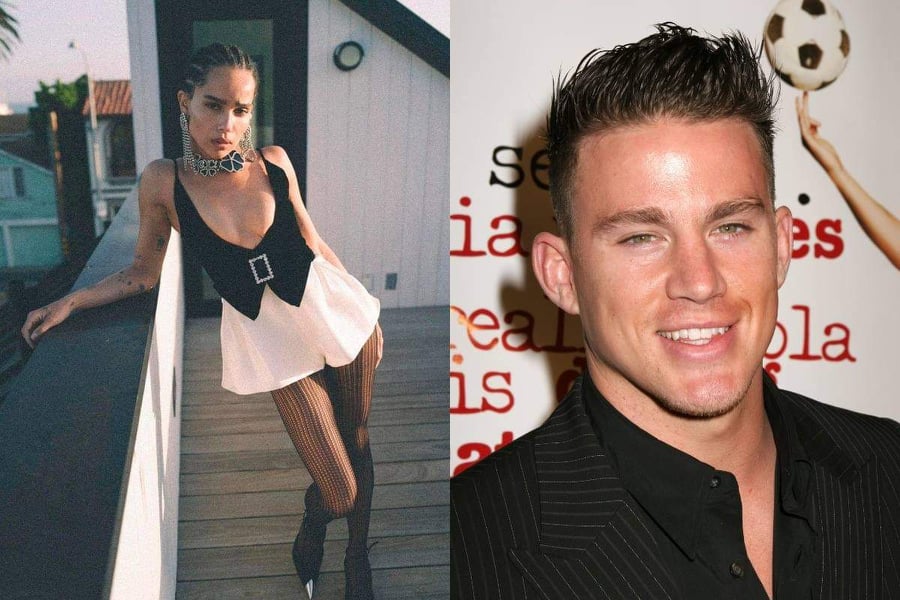 zoe kravtiz channing tatum