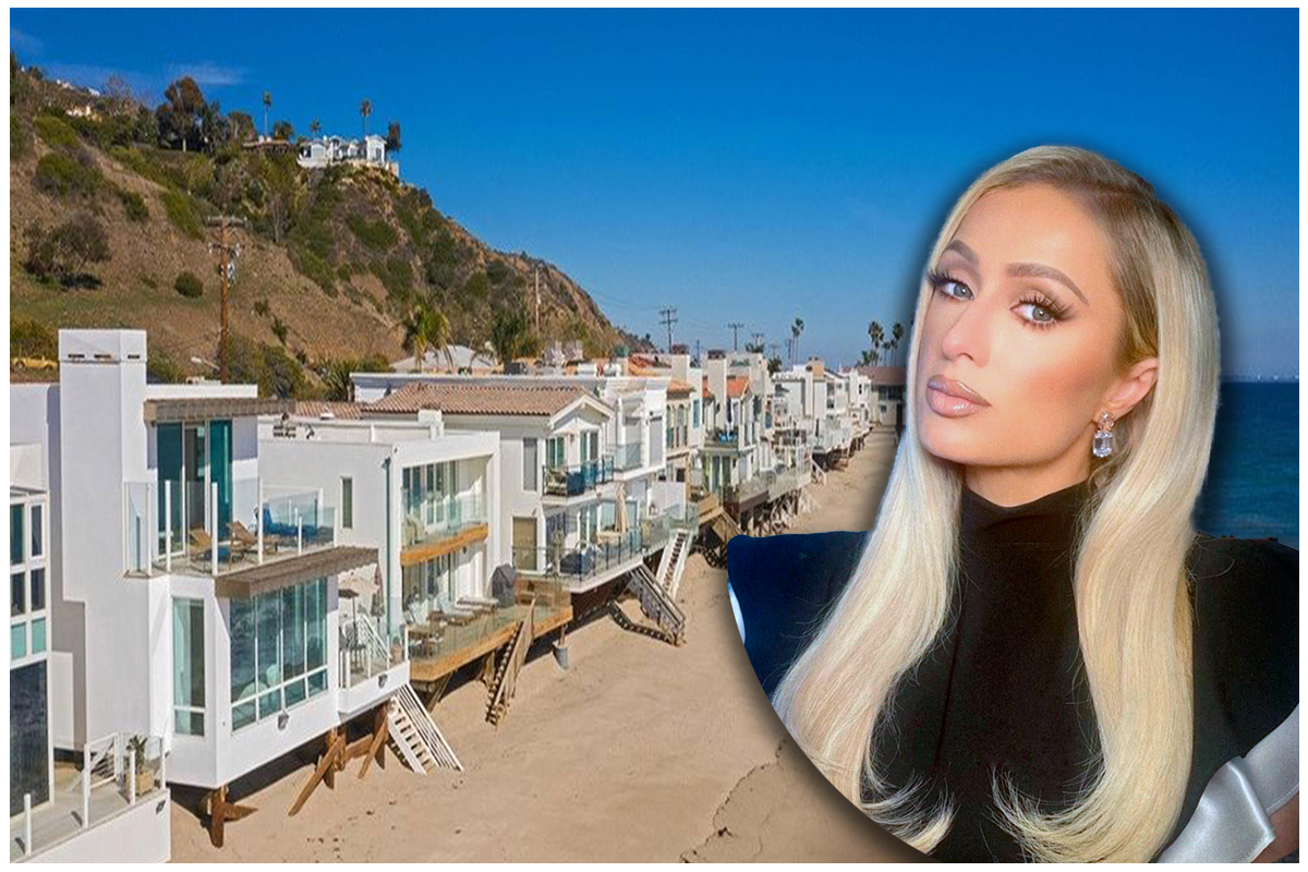 paris hilton malibu