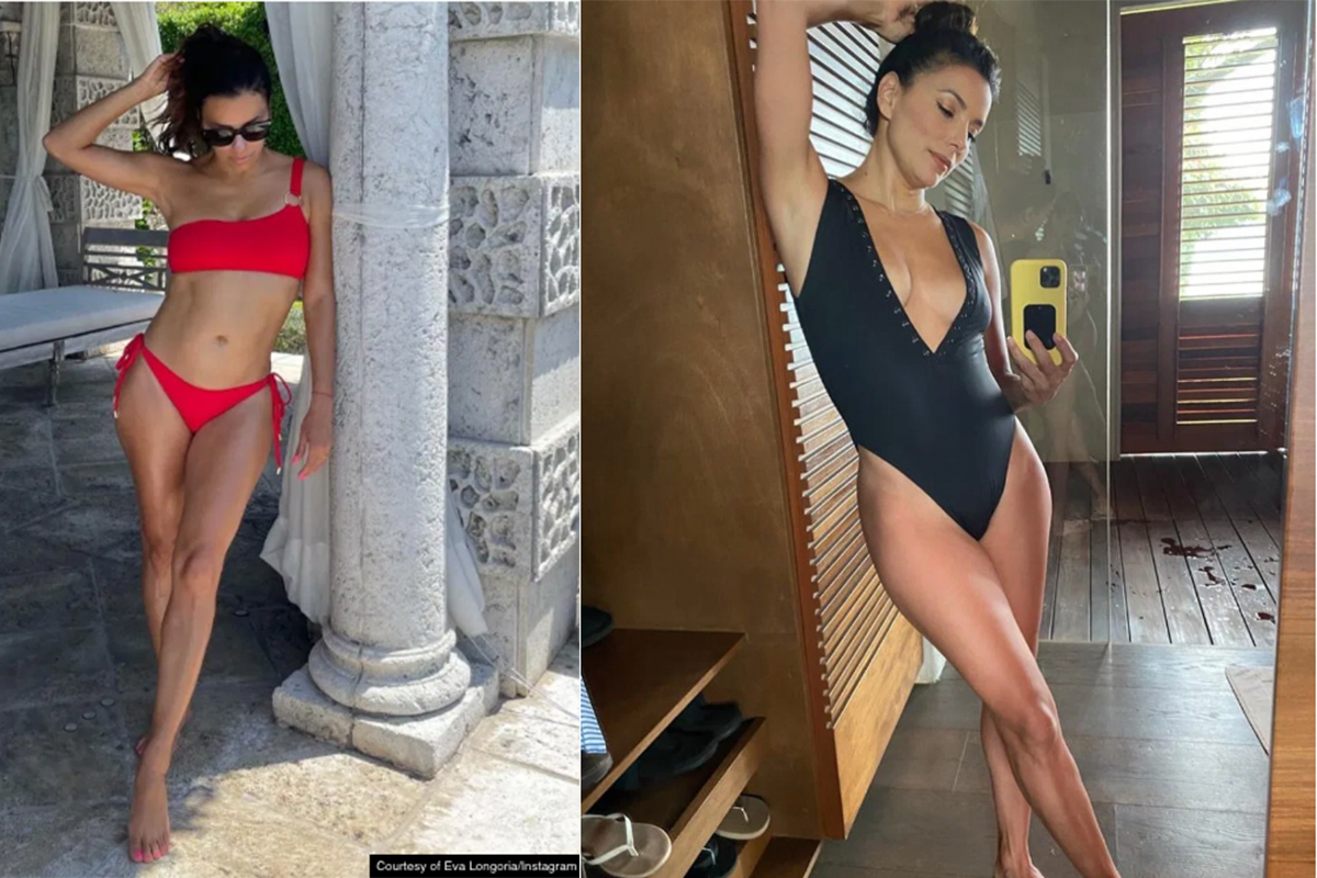 eva longoria costume de baie