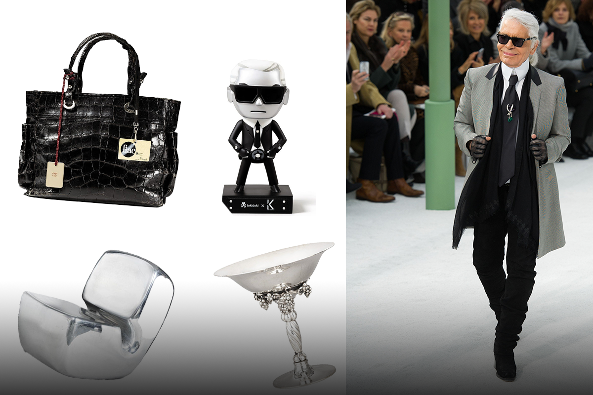 licitatie karl lagerfeld
